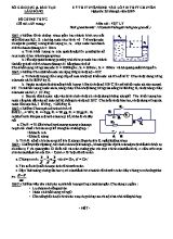 Kỳ thi tuyển sinh lớp 10 THPT chuyên môn Vật lí 9 - Năm học 2008-2009 - Sở GD & ĐT Lâm Đồng
